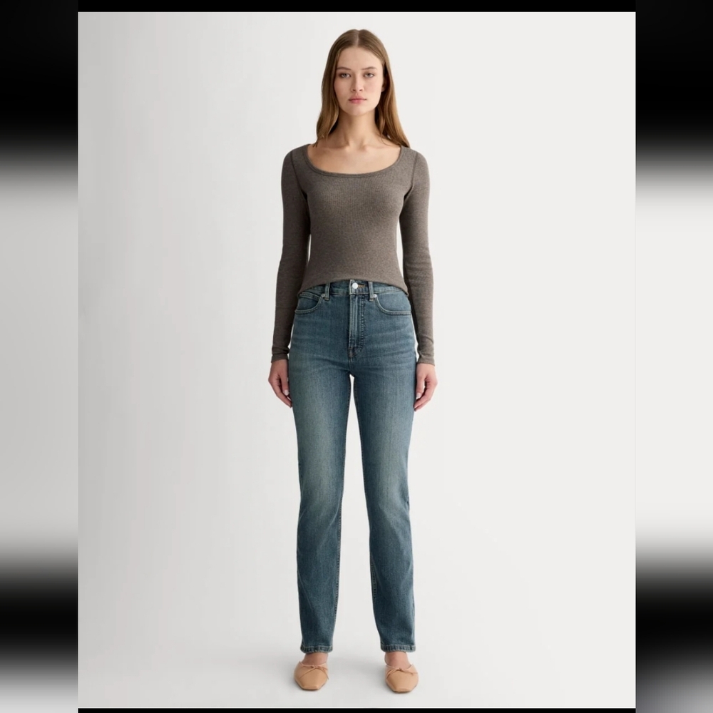 Everlane The Way-High Slim Jean, EUC